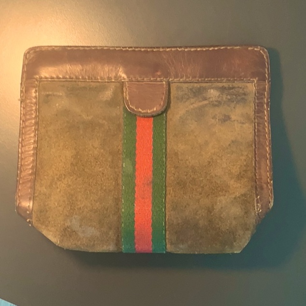 Gucci Vintage Small Clutch/ Cosmetic Bag - Picture 1 of 5
